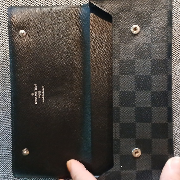 Authentic Louis Vuitton Damier Graphite Portefeiulle Ron Modulable - Picture 11 of 13